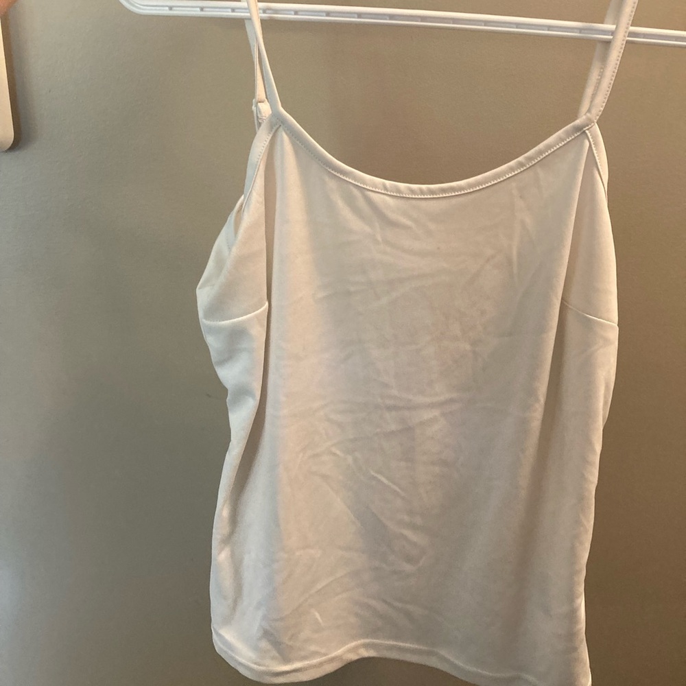 White tank top